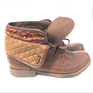 Rock and Candy Women's Lace Up Ankle Boot